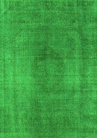 Oriental Green Industrial Rug, urb3149grn