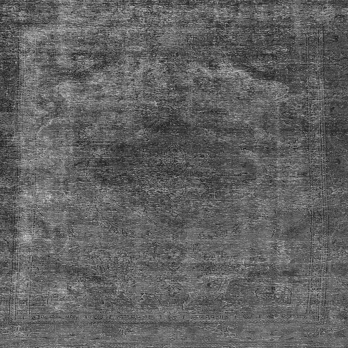 Square Oriental Gray Industrial Rug, urb3150gry