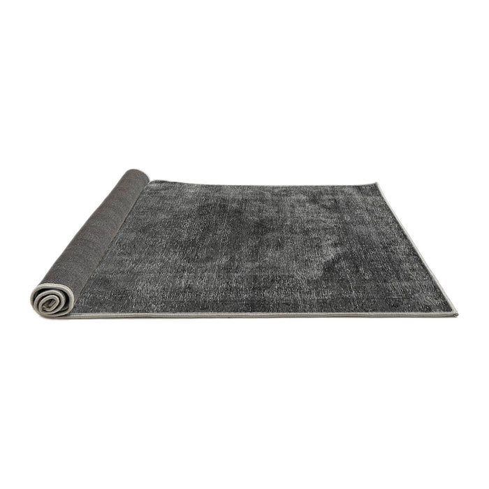 Sideview of Oriental Gray Industrial Rug, urb3150gry