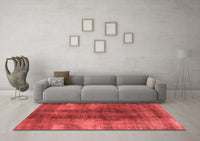 Machine Washable Oriental Red Industrial Rug, wshurb3151red