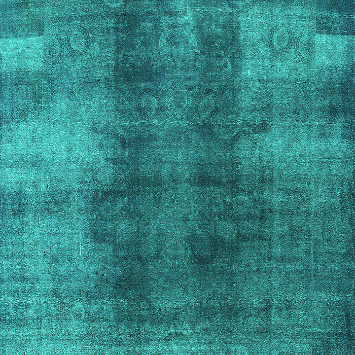 Oriental Turquoise Industrial Rug, urb3151turq