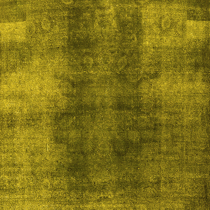 Oriental Yellow Industrial Rug, urb3151yw