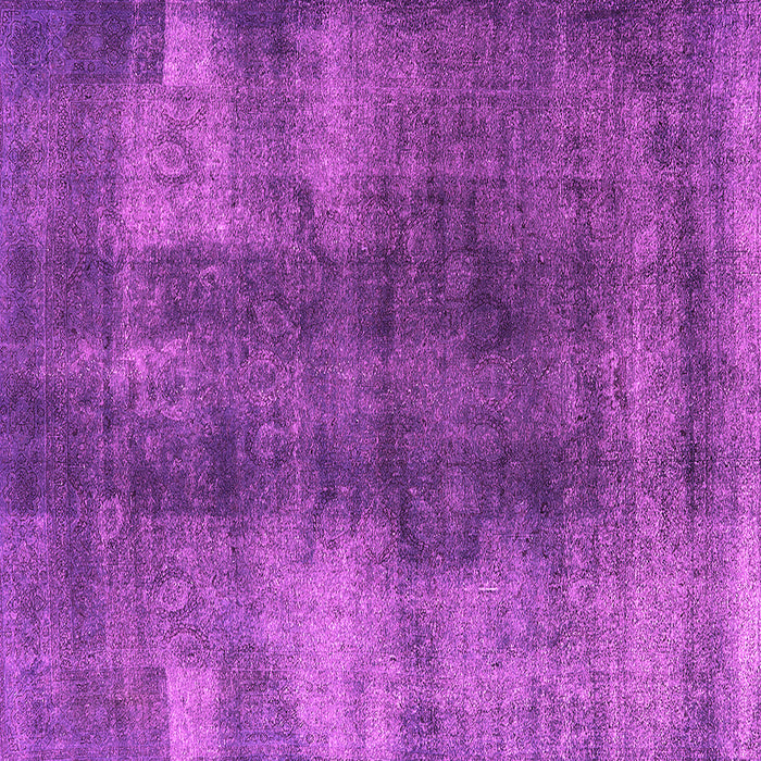 Square Oriental Pink Industrial Rug, urb3151pnk