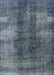 Machine Washable Industrial Modern Light Slate Gray Rug, wshurb3151