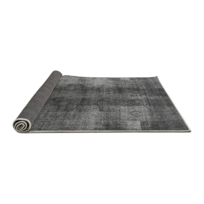 Sideview of Oriental Gray Industrial Rug, urb3151gry
