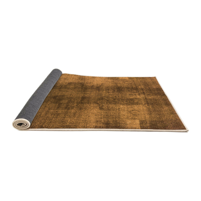 Sideview of Oriental Orange Industrial Rug, urb3151org