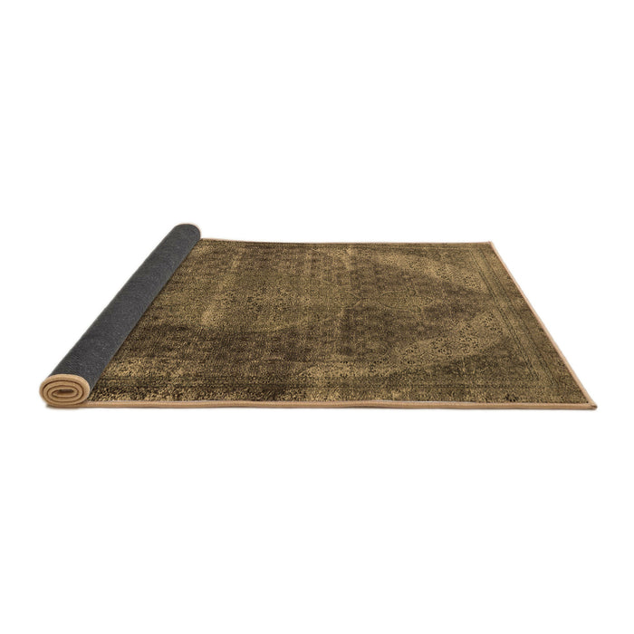 Sideview of Oriental Brown Industrial Rug, urb3152brn