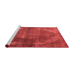 Industrial Red Washable Rugs