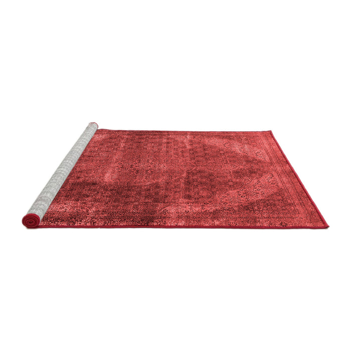 Industrial Red Washable Rugs