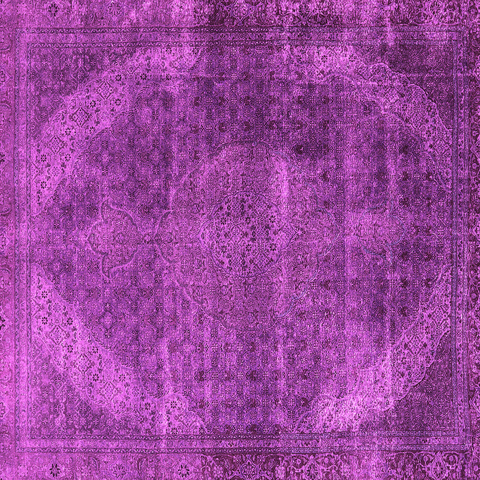 Square Oriental Pink Industrial Rug, urb3152pnk