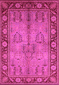 Oriental Pink Industrial Rug, urb3153pnk