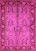 Oriental Pink Industrial Rug, urb3153pnk