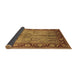 Sideview of Oriental Brown Industrial Rug, urb3153brn