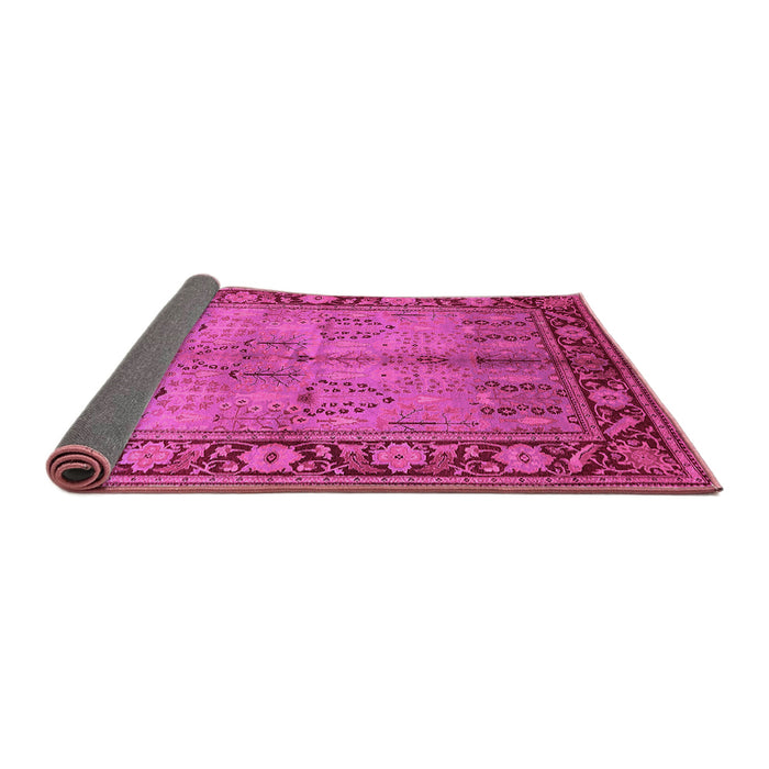 Sideview of Oriental Pink Industrial Rug, urb3153pnk