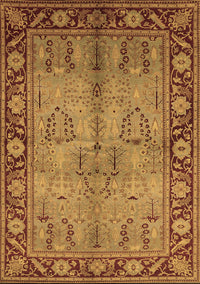 Oriental Brown Industrial Rug, urb3153brn