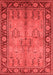 Oriental Red Industrial Area Rugs