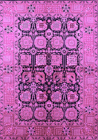 Oriental Purple Industrial Rug, urb3154pur