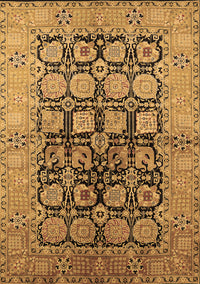 Oriental Brown Industrial Rug, urb3154brn