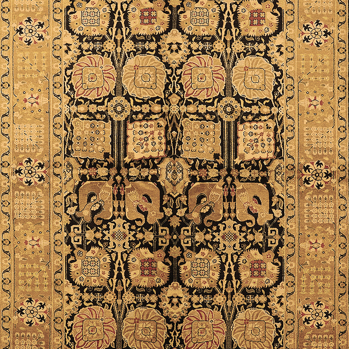 Oriental Brown Industrial Rug, urb3154brn