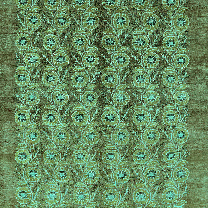 Oriental Turquoise Industrial Rug, urb3155turq