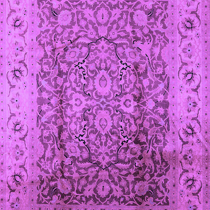Machine Washable Oriental Purple Industrial Area Rugs, wshurb3156pur