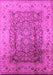 Oriental Pink Industrial Rug, urb3156pnk