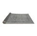 Sideview of Oriental Gray Industrial Rug, urb3157gry