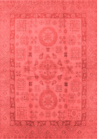 Oriental Red Industrial Rug, urb3157red