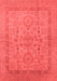 Oriental Red Industrial Area Rugs