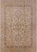 Mid-Century Modern Light Copper Gold Oriental Rug, urb3157