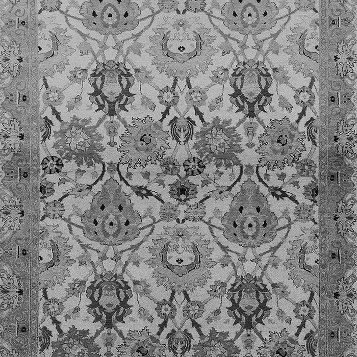 Machine Washable Oriental Gray Industrial Rug, wshurb3158gry