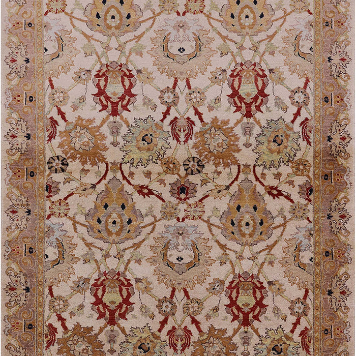 Mid-Century Modern Chestnut Red Oriental Rug, urb3158