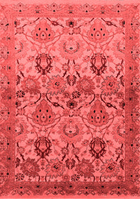 Oriental Red Industrial Rug, urb3158red