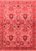 Oriental Red Industrial Area Rugs