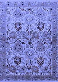 Oriental Blue Industrial Rug, urb3158blu