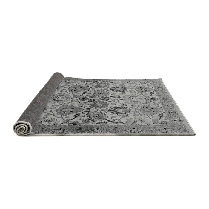 Sideview of Oriental Gray Industrial Rug, urb3158gry