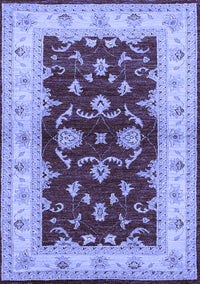 Oriental Blue Industrial Rug, urb3159blu