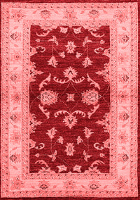 Oriental Red Industrial Rug, urb3159red