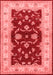 Oriental Red Industrial Area Rugs