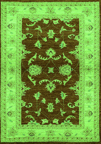 Oriental Green Industrial Rug, urb3159grn