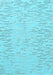 Machine Washable Solid Light Blue Modern Rug, wshurb315lblu