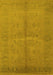 Oriental Yellow Industrial Rug, urb3160yw