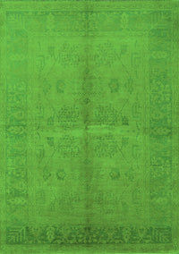 Oriental Green Industrial Rug, urb3160grn