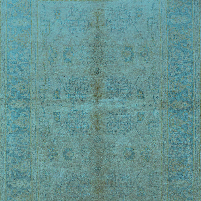 Oriental Light Blue Industrial Rug, urb3160lblu
