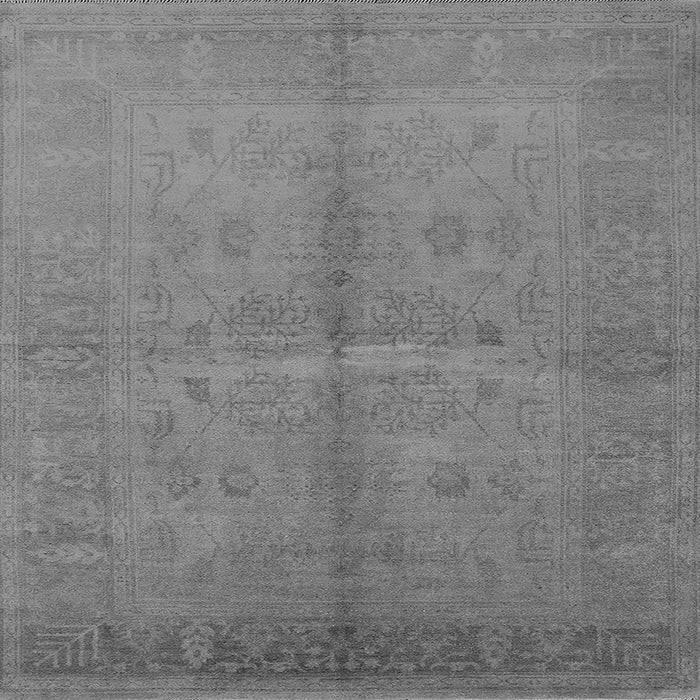 Square Oriental Gray Industrial Rug, urb3160gry