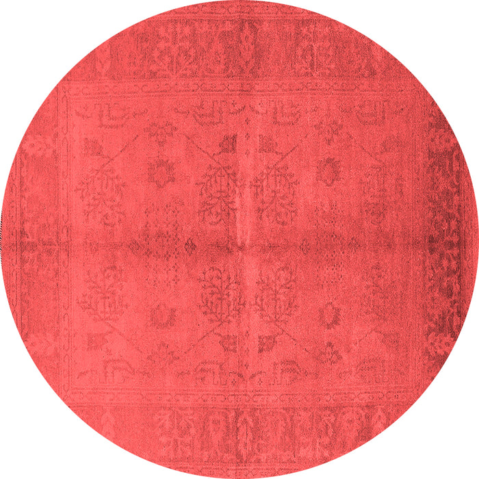 Machine Washable Oriental Red Industrial Rug, wshurb3160red