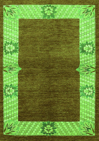 Oriental Green Industrial Rug, urb3161grn