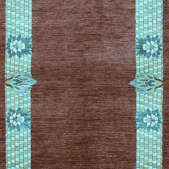 Oriental Light Blue Industrial Rug, urb3161lblu