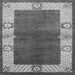 Square Oriental Gray Industrial Rug, urb3161gry