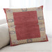 Lifestyle Image of Mid-Century Modern Urban Square Red Throw Pillow, 18 inch by 18 inch, pwurb3161